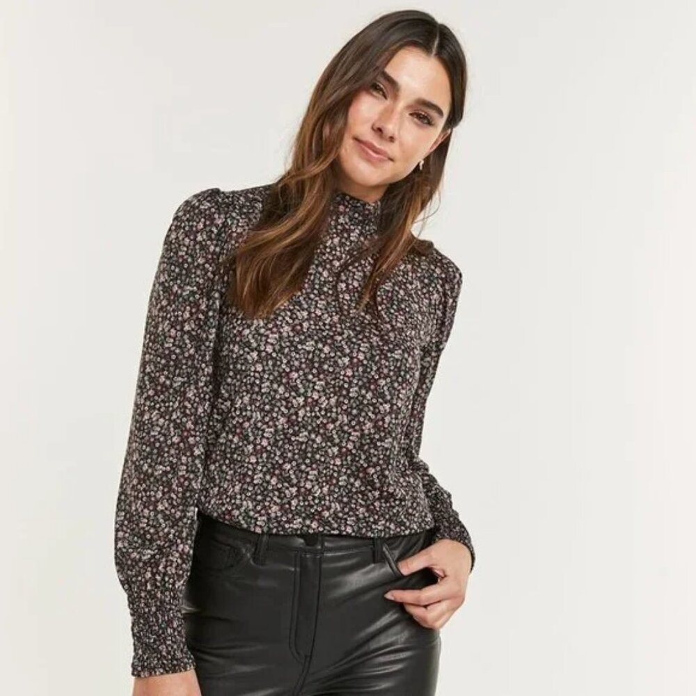 Reitmans Signature Ditsy Floral Blouse XS